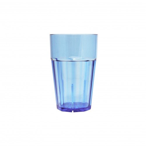 Thunder Group PLPCTB112BL Diamond Tumblers, 12oz, Blue, Polycarbonate, 3-1/8(w) x 3-1/8(d) x 5-1/8(h) inch – 1 dozen