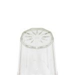 Thunder Group PLPCTB120CL Diamond Tumblers, 20oz, Clear, Polycarbonate, 3-5/8(w) x 3-5/8(d) x 6(h) inch – 1 dozen