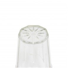 Thunder Group PLPCTB112CL Diamond Tumblers, 12oz, Clear, Polycarbonate, 3-1/8(w) x 3-1/8(d) x 5-1/8(h) inch – 1 dozen