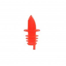 Thunder Group PLPR900RD Liquor Pourer, Free Flow, Red, Plastic, 2-2/3(w) x 1-2/9(d) x 1-2/9(h) inch – 1 dozen