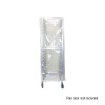 Thunder Group PLPRC020 Rack Cover, for (20)Tier(s) Sheet Pan Rack, Zipper, Clear PVC, NSF Listed