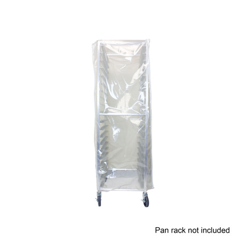 Thunder Group PLPRC020 Rack Cover, for (20)Tier(s) Sheet Pan Rack, Zipper, Clear PVC, NSF Listed