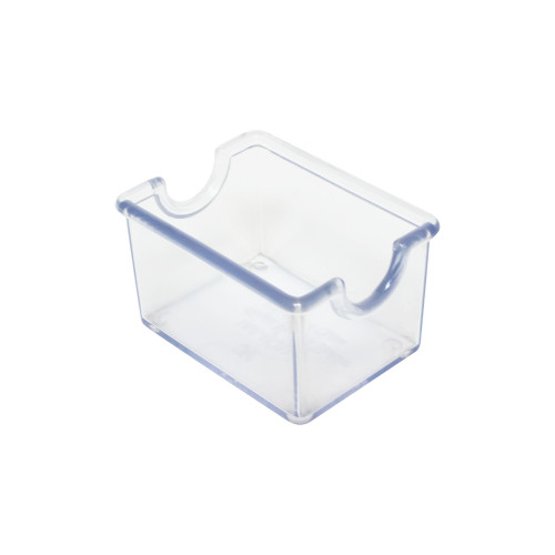 Thunder Group PLSP032CL Sugar Packet Holder, Clear, Plastic, 3-1/2(w) x 2-1/2(d) x 2(h) inch – 1 dozen