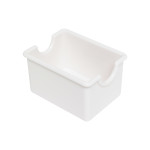 Thunder Group PLSP032WT Sugar Packet Holder, White, Plastic, 3-1/2(w) x 2-1/2(d) x 2(h) inch – 1 dozen