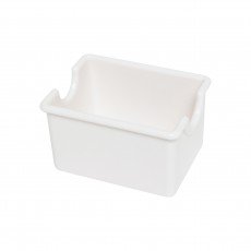 Thunder Group PLSP032WT Sugar Packet Holder, White, Plastic, 3-1/2(w) x 2-1/2(d) x 2(h) inch – 1 dozen