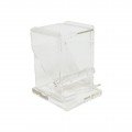 Thunder Group PLTD003 Toothpick Dispenser, Clear, Acrylic, 3.75(w) x 3.5(d) x 5(h) inch