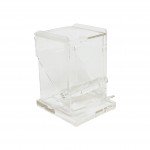 Thunder Group PLTD003 Toothpick Dispenser, Clear, Acrylic, 3.75(w) x 3.5(d) x 5(h) inch