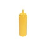 Thunder Group PLTHSB008Y Squeeze Bottle, 8oz, Yellow, PP Plastic, 2(w) x 2(d) x 7(h) inch – 1 dozen