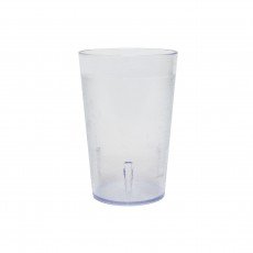 Thunder Group PLTHTB010C Tumblers, 9-1/2oz, Clear Plastic, 2-3/4(w) x 2-3/4(d) x 4(h) inch – 1 dozen