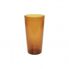 Thunder Group PLTHTB016A Tumblers, 16oz, Amber Color, Plastic, 3-1/8(w) x 3-1/8(d) x 5-2/3(h) inch – 1 dozen