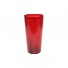 Thunder Group PLTHTB020R Tumblers, 20oz, Red Color, Plastic, 3-3/7(w) x 3-3/7(d) x 6-1/2(h) inch – 1 dozen