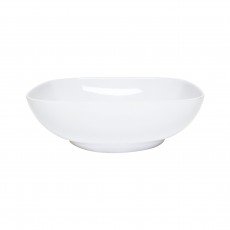 Thunder Group PS3111W Passion Bowls, 128oz, Square, White, Melamine, 11(w) x 11(d) x 3-1/2(h) Inch, NSF Listed