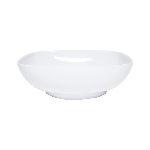 Thunder Group PS3111W Passion Bowls, 128oz, Square, White, Melamine, 11(w) x 11(d) x 3-1/2(h) Inch, NSF Listed