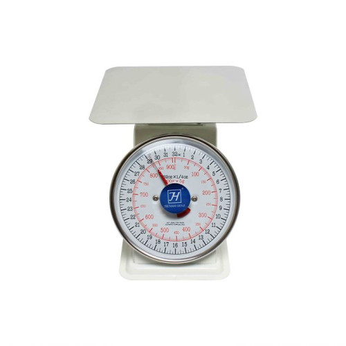Thunder Group SCSL001 Flat Platform Scales, (2)lb(s) Capacity, Coated Iron, Counter-top, Enamel Finish