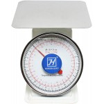 Thunder Group SCSL005 Flat Platform Scales, (48)lb(s) Capacity, Coated Iron, Counter-top, Enamel Finish