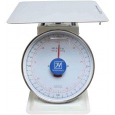 Thunder Group SCSL008 Flat Platform Scales, (200)lb(s) Capacity, Coated Iron, Counter-top, Enamel Finish