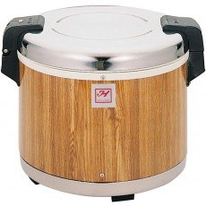 Thunder Group SEJ18000 Rice Warmers, (60)Bowls Cooked Rice Capacity, Wood Grain, Brown, 100w, 110v/60/1-ph, UL/NSF Listed