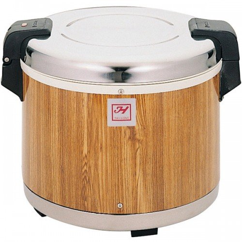 Thunder Group SEJ18000 Rice Warmers, (60)Bowls Cooked Rice Capacity, Wood Grain, Brown, 100w, 110v/60/1-ph, UL/NSF Listed