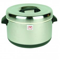 Thunder Group SEJ74000 Sushi Rice Warmer, (120)Cups Cooked Rice Capacity, Insulated, Stainless Steel, Silver, NSF Listed