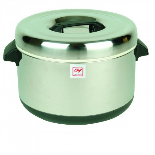 Thunder Group SEJ74000 Sushi Rice Warmer, (120)Cups Cooked Rice Capacity, Insulated, Stainless Steel, Silver, NSF Listed