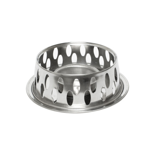 Thunder Group SLAL005 Alcohol Wok Base w/ Fuel Holder, Round, Stainless Steel, 7-1/4(w) x 7-1/4(d) x 2-1/2(h) inch