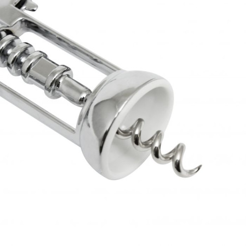 Thunder Group SLBO005 Cork Screw Opener, Wing-Type, Stainless Steel, 6-1/2(w) x 2-1/2(d) x 2-1/2(h) inch
