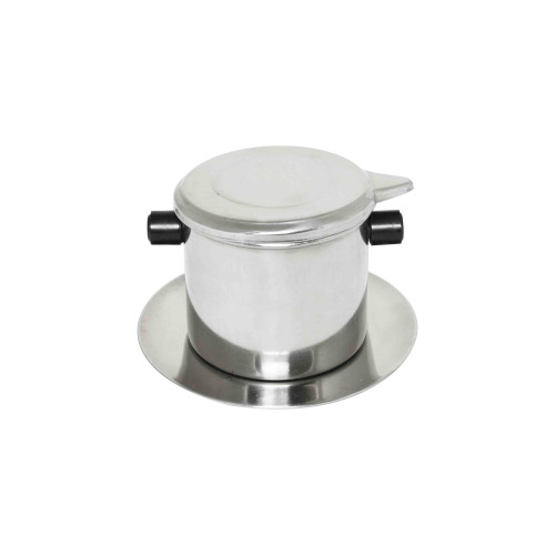 Thunder Group SLCF001 Coffee Percolator, Includes Filter Part/Lid, Stainless Steel, 3-3/4(w) x 3-3/4(d) x 2-4/9(h) inch