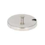 Thunder Group SLCJ007C Lid Fits 7oz Condiment Jar, Stainless Steel, 3-3/8(w) x 3-3/8(d) x 3/4(h) inch