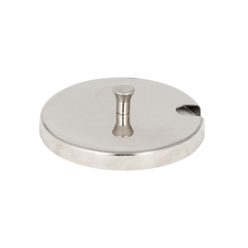 Thunder Group SLCJ007C Lid Fits 7oz Condiment Jar, Stainless Steel, 3-3/8(w) x 3-3/8(d) x 3/4(h) inch