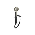 Thunder Group SLDS206G #30 Disher, 1oz, Round Bowl, Easy Grip Handle, Black, NSF Listed