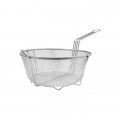 Thunder Group SLFB006 Fryer Baskets, Round, Nickle Plated, 13-1/4(w) x 13-1/4(d) x 5-1/8(h) inch