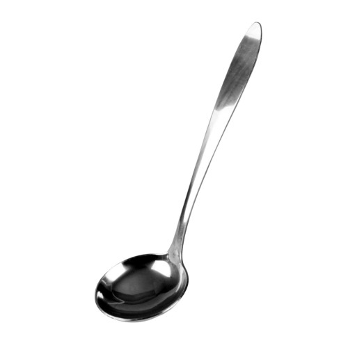 Thunder Group SLGL001 Gravy Ladle, 1oz, Stainless Steel, Satin Finish, 2-1/4(w) x 2-1/4(d) x 7(h) inch