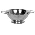 Thunder Group SLIL003 Colanders, Dual Side Handles, (8)qt(s), Round, Perforated, Footed Base, Stainless Steel
