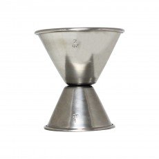 Thunder Group SLJG003 Double Jigger, 1 & 2oz, Stainless Steel