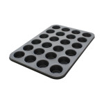 Thunder Group SLKMP124 Muffin Pan, (24)Cup(s), 12oz/each, Carbon Steel, Non-Stick, 15-1/4(w) x 10-1/2(d) x 2-1/2(h) inch
