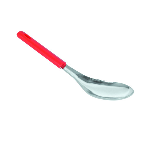Thunder Group SLLA001 Serving Spoon, Stainless Steel, Plastic Handle, 9-3/8(w) x 2-3/4(d) x 1-7/8(h) inch