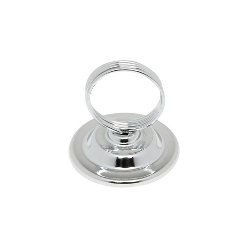 Thunder Group SLMH002 Menu Card Holders, Nickel-Plated, 2-1/4(w) x 2-1/4(d) x 2-1/4(h) inch