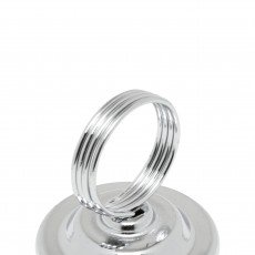Thunder Group SLMH002 Menu Card Holders, Nickel-Plated, 2-1/4(w) x 2-1/4(d) x 2-1/4(h) inch