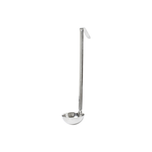 Thunder Group SLOL005 Ladle, 4oz, Hooked Handle, Stainless Steel