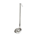 Thunder Group SLOL006 Ladle, 6oz, Hooked Handle, Stainless Steel