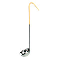 Thunder Group SLOL204 Serving Ladle, 3oz, Stainless Steel, Ivory Color Handle, 2-7/8(w) x 2-7/8(d) x 13-1/2(h) inch