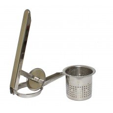 Thunder Group SLPR009 Potato Ricer, Stainless Steel, 10(w) x 8(d) x 4(h) inch