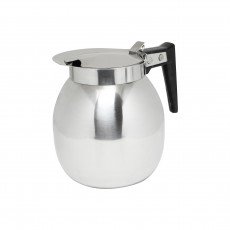 Thunder Group SLRCD001 Coffee Decanter, 64oz, Stainless Steel, 6(w) x 6(d) x 6-5/8(h) inch
