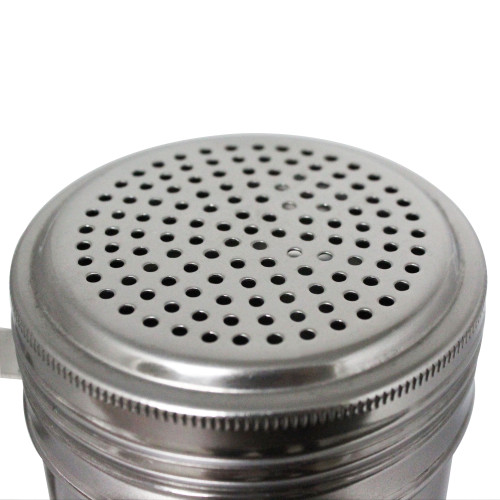 Thunder Group SLRDH001 Shaker/Dredge, 10oz, with Handle, Stainless Steel