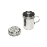 Thunder Group SLRDH001 Shaker/Dredge, 10oz, with Handle, Stainless Steel