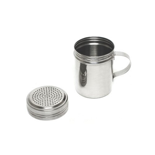 Thunder Group SLRDH001 Shaker/Dredge, 10oz, with Handle, Stainless Steel