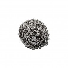 Stainless Steel Scrubber Ball 50 gram, 12 each