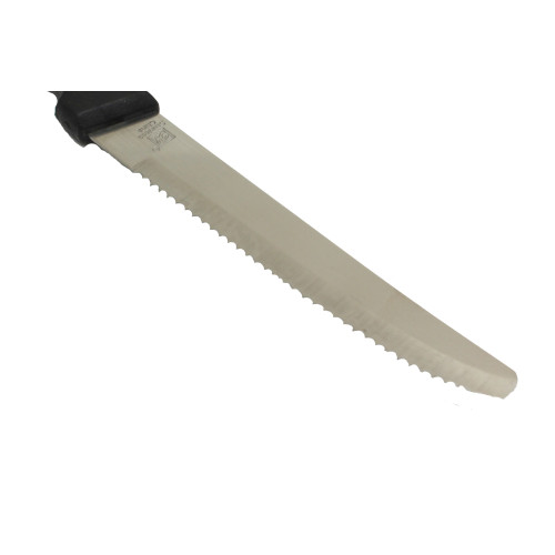 Thunder Group SLSK116 Steak Knife, Round Tip, Stainless Steel Blade, Plastic Handle, 8-5/8(w) x 3/4(d) x 1/4(h) inch – 1 dozen