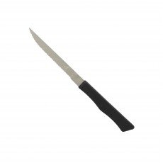 Thunder Group SLSK117 Steak Knife, Pointed Tip, Stainless Steel Blade, Plastic Handle, 7-5/8(w) x 1/2(d) x 1/4(h) inch – 1 dozen