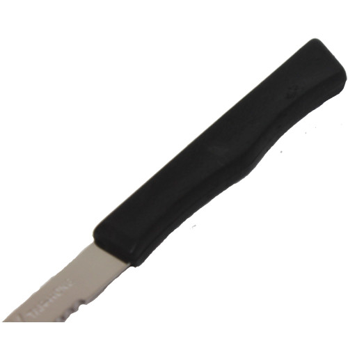 Thunder Group SLSK117 Steak Knife, Pointed Tip, Stainless Steel Blade, Plastic Handle, 7-5/8(w) x 1/2(d) x 1/4(h) inch – 1 dozen